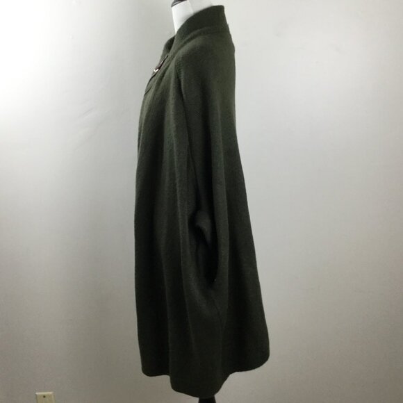 Akemi & Kin Olive Poncho-Style Cardigan - Picture 6 of 12